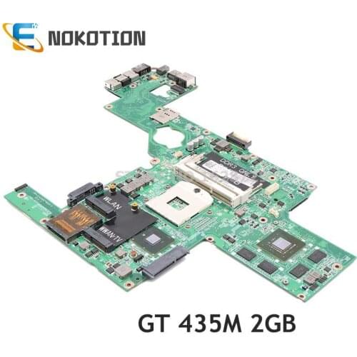 NOKOTION DAGM6BMB8F0 CN-0NWF36 0NWF36 NWF36 Laptop Motherboard For XPS L501X Main Board GT435M 2G works