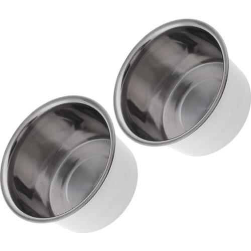 2 Set Stainless Steel Candle Wax Melting Pot Double Boiler Base Tool for DIY Scented Candle Handmade Soaps Making Craft Silver