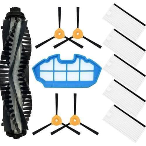 Primary Filter HEPA Filters Main Roller Brush Side Brushes For MOOSOO MT720 MT710 MT501 Sweeper Vacuum Cleaner AccessoriesParts