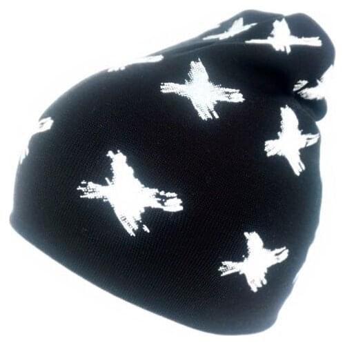 Brand Baby fashion Hat Knit Cotton Cartoon Print Cap For Boy Girls Autumn Winter Childrens Hats Child Beanie