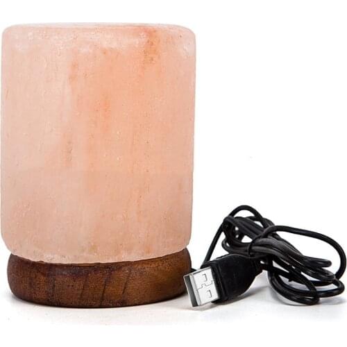 USB Crystal Light Natural HIMALAYA Crystal Rock Light Air Purifier Night Lights Home Decoration Valentine Christmas Gifts