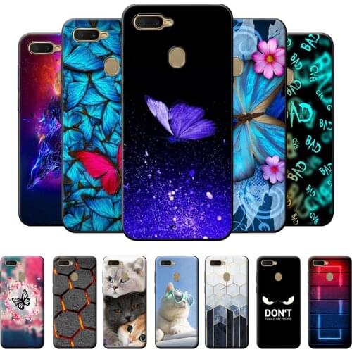 For OPPO A5S Case Silicone Back Cover For OPPO A5S Fashion TPU Case For OPPO A5S Soft Phone Case For OPPO A5S A5 S A 5S Bumper