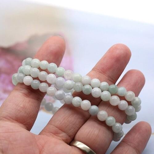 Women Bracelets Bangles AAA Jadeite Emerald Bracelets Buddha Beads Bracelets Gift for Womens Jade Jewelry