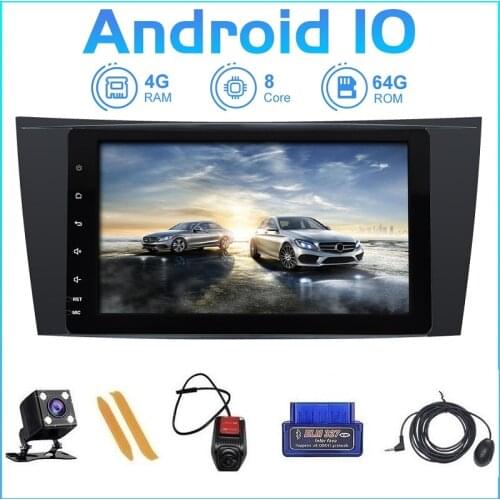 ZLTOOPAI Eight Core Car Multimedia Player Android 10 Auto Stereo For Mercedes Benz E-Class W211 E300 CLK W209 CLS W219 GPS Radio