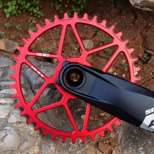 PASS QUEST SRAM gx xx1 eagle GXP round mountain bike narrow sprocket 30-44T bicycle bicycle sprocket 0mm offset crank 7075 alum
