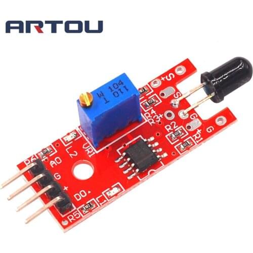 1pcs/lot KY-026 Flame Sensor Module IR Sensor Detector For Temperature Detecting Suitable For Arduino