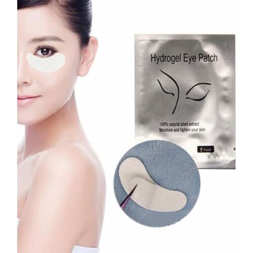 20Pcs=10Pairs Under Eye Pads Eyelash Pad Gel Patch Lint Fast Lash Eyelash Extension Eye Mask Korea Beauty Tool Smooth Surface