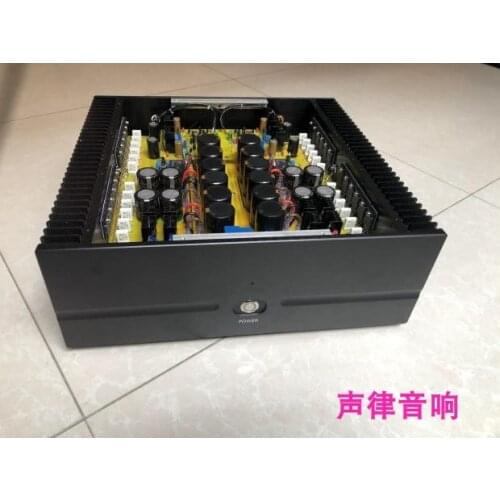 2020) SL-800 pure final stage fever power amplifier 2.0 channel 300W+300W /2-8Ω HiFi diy machine is suitable for home theater