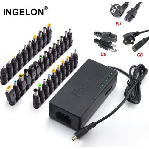 34pcs Universal AC Power Adapter Laptop Charger12v to 24V Replacement Charge For Acer Asus Dell HP Lenovo Samsung Toshiba