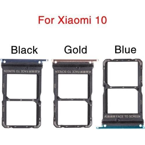5pcs/lot SIM Card Slot Socket Holder For Xiaomi 10 SIM Card Connector