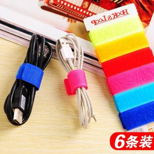 6pc cable management, cable storage, tie holder, data cable management, artifact tie