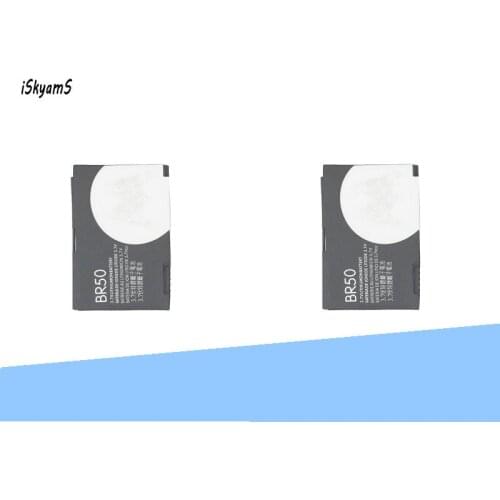 ISkyamS 2x 710mAh BR50 BR 50 Battery for Motorola RAZR V3 V3c V3E V3m V3T V3Z V3i V3IM PEBL U6 Prolife 300 500 Batteries
