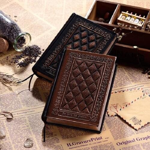 Spot The Gospel Of Love Europe And America Embossed Faux Leather Notepad Three-dimensional Retro Super Thick Sketch Notebook