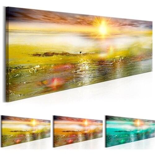 Large Diy Diamond Painting Morning Sun on Sea Level cross stitch Mosaic Diamond Embroidery Full Square Round Home DecorZP-1782