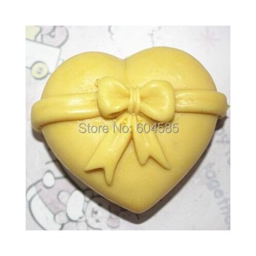 C293 Love knot Art Silicone Soap mold Craft Molds DIY Handmade soap molds