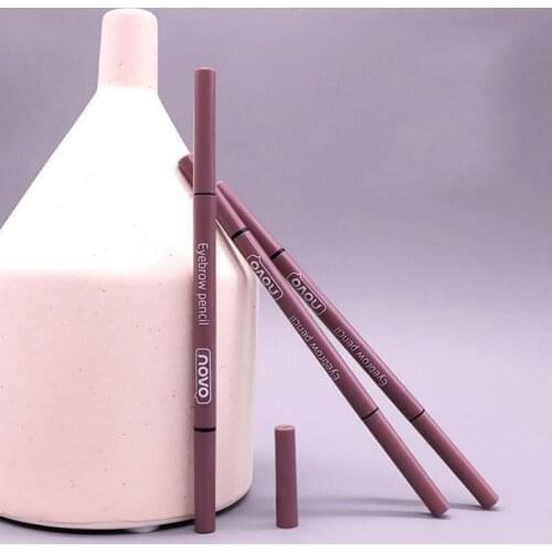 Flexible Micro-carved Eyebrow Pencil Extremely Fine Waterproof and Sweat-proof Natural Long-Lasting Double-headed Eyebrow Pencil