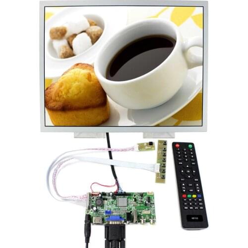 HD MI+VGA+2AV+USB+Audio LCD Driver Board 15" LQ150X1LW94 1024x768 IPS LCD Screen