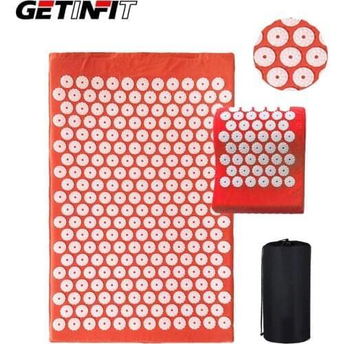 Yoga Massage Pad Back Relieve Stress Pain Body Massage Mat Shiatsu Back Relieve Stress Pain Body Foot Acupuncture Mat