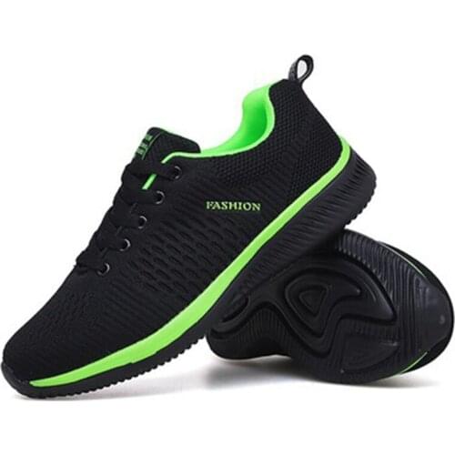 Men Women Knit Sneakers Breathable Athletic Running Walking Gym Shoes