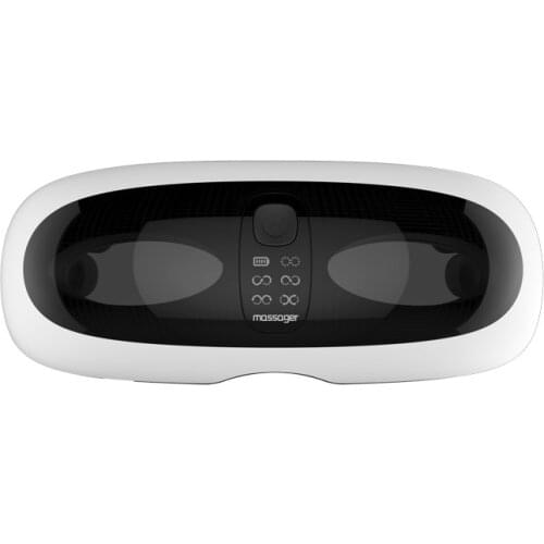 Eye Massager 4D Smart Airbag Vibration Eye Care Instrument Electric Eye Massage Glasses Fatigue Pouch & Wrinkle