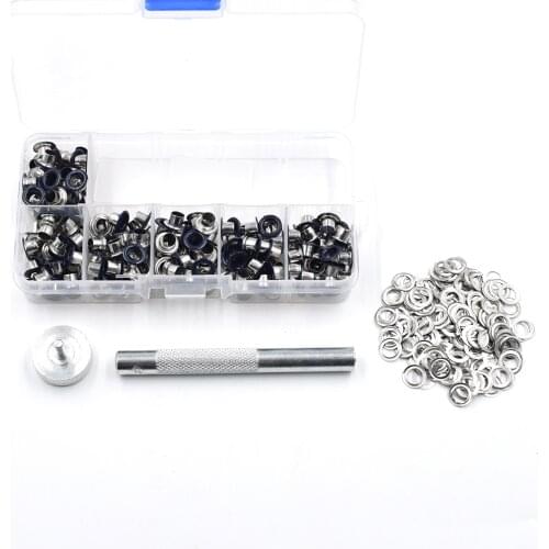 DIY materials Eyelets color spray gas Rivets Color Eyelet Multicolor buckle Shoelaces eye Metal hole Eyelet tool
