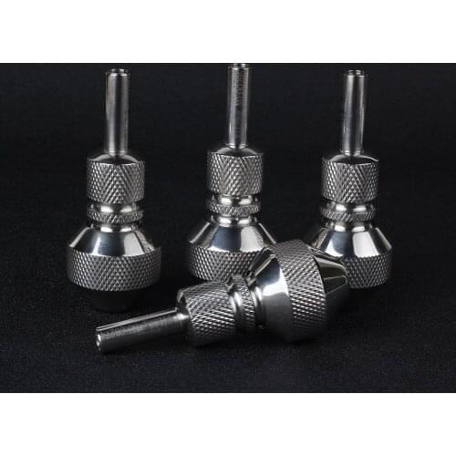 2019 NEW Wholesale Tattoo Machine 304 Stainless Steel Tattoo Grips 30mm Tattoo Handle Self-locking