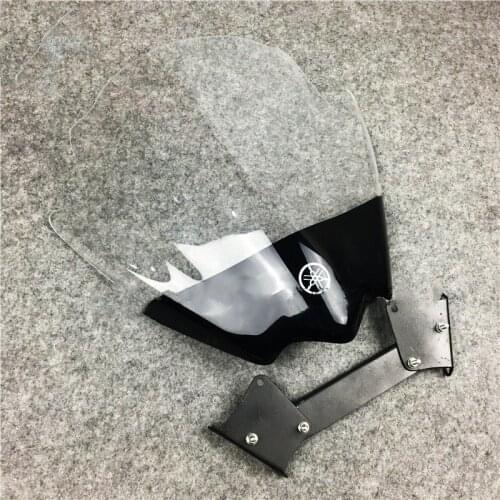 Motorcycle front windshield with mounting bracket Fit For Yamaha MT-09 FZ09