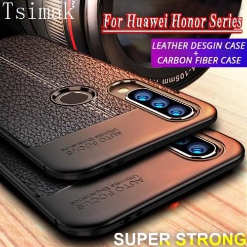 Shockproof Case For Huawei Honor 8A 8S 8X 9C 9X 10i 20i 20 30 Pro P20 P30 P40 Lite E Play Phone Cover Silicone Armor Back Coque