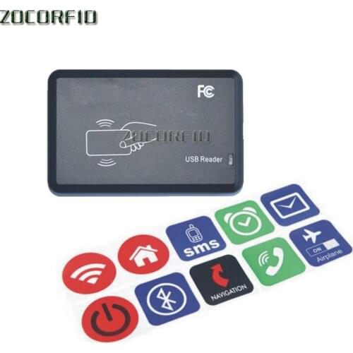 RFID IC Card Reader VIP Suitable for S50 /Ntag213 NFC Chip reader HF 13.56MHz USB Interface windows tags