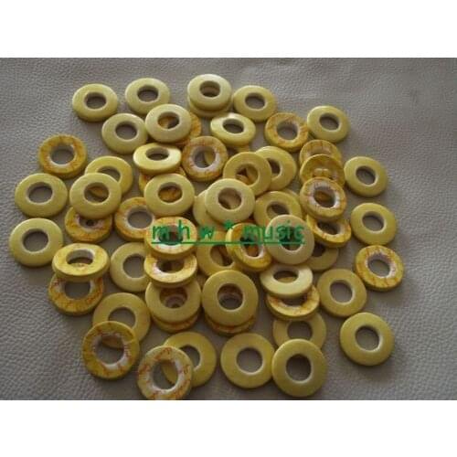 Excellence 100 pcs Flute pads 17.5mm open hole Great material