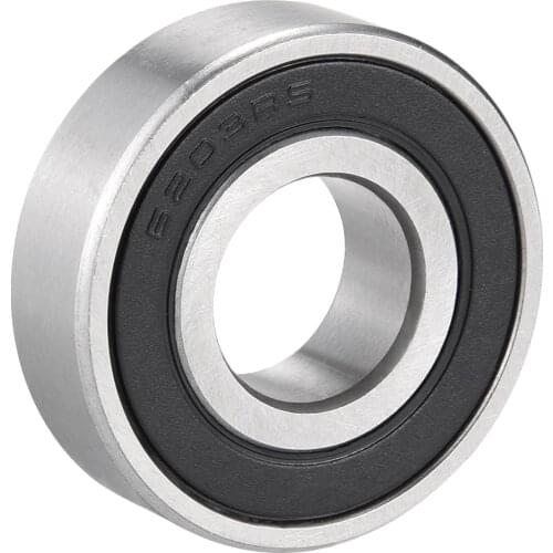 Uxcell Deep Groove Ball Bearing 6200 Series Single Sealed Chrome Steel Bearings 6203RS (1Qty)
