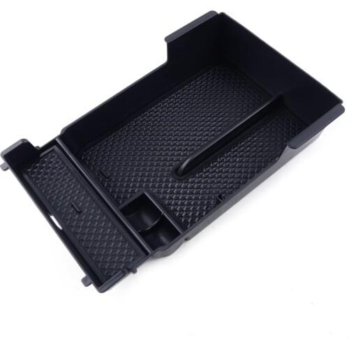 Car Armrest Storage Box Central Interior Glove Tray Fit for Mazda 3 Axela 2019