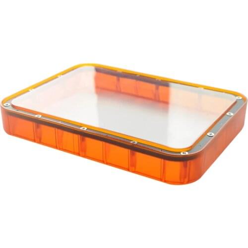 WANHAO D8 Spare Part Duplicator 8 Plastic Vat With locking Ring and FEP Film 405nm UV DLP/SLA 3D Printer spare part