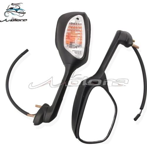 ACZ Motorcycle Rearview Mirror Led Turn Signal Light For GSXR 600 750 K11 2011-2015 GSXR 1000 GSXR1000 K9 2009-2015