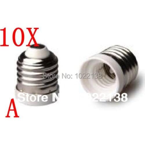 10pcs E27 to E17 LED Lamp Holder Light Bulb Lamp Socket Adapter Free Shipping With Tracking No
