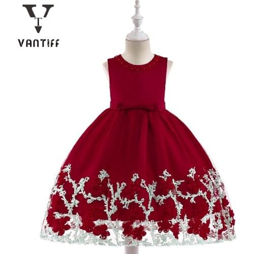 2021Summer Puffy Dress for Girls Halloween Costumes for kid Christmas Party Dresses for Girls Kids Clothes Flower Girl Dresses