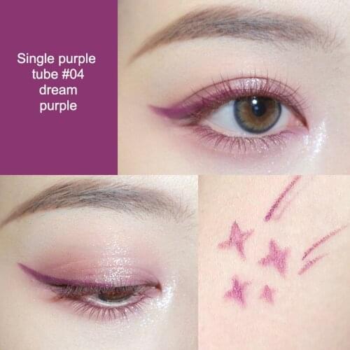 6 Colors Ultra-fine Eyeliner Gel Professional Long-lasting Waterproof And Sweat-proof White Black Makeup Eye Liner Make Up QBMY