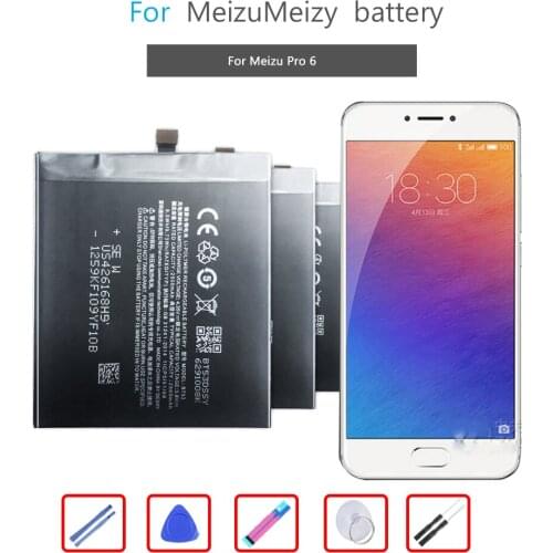 2560mAh BT53 BT53S Battery for Meizu PRO 6 / Pro 6s / PRO6s pro6 Mobile Phone