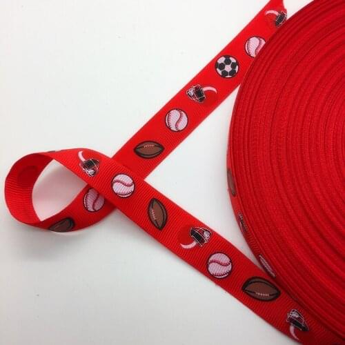 Free Shipping 5 Yards 3/4'' 20mm Wide Printed Grosgrain Ribbon Hair Bow/Christmas/wedding DIY Sewing ,#AD57