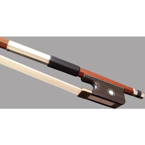 Freeshipping Wtsfwf 4/4 3/4 1/2 1/4 1/8 Well-balanced Brazilwood Cello Bow Student Cello Bow Round Stick Ebony