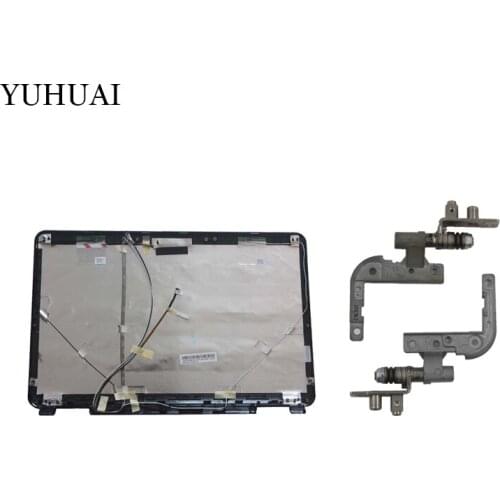 New Laptop TOP LCD Back Cover/Hinges for ASUS K50 K50AB K50AD K50AE K50AF K50C K50I K50ID Black case