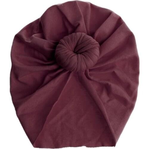 Baby Turban Top Knot Hat Toddler Kids Boy Girl India Hat Lovely Soft Headwear Photography Props Accessories