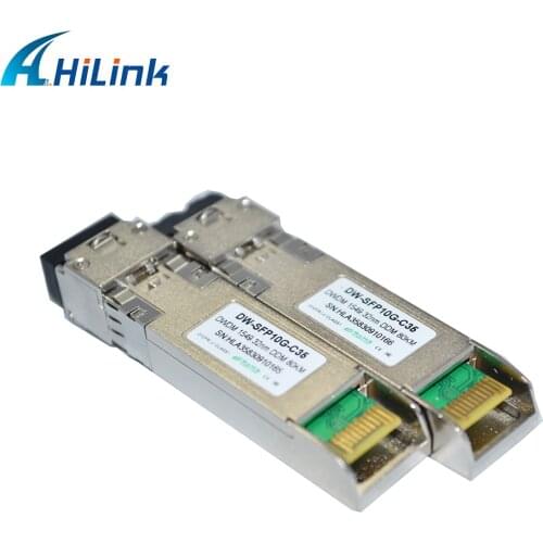 DW-SFP10G-ZR-80km DWDM SFP 10G 10G 1549.32nm 80km Gibgabit Ethernet Module