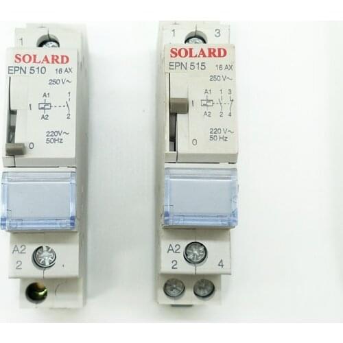 EPN510 Pulse Relay 1NO Self-lock Relay EPN515 1NO 1NC Self-lock Pulse Relay 230V Relay