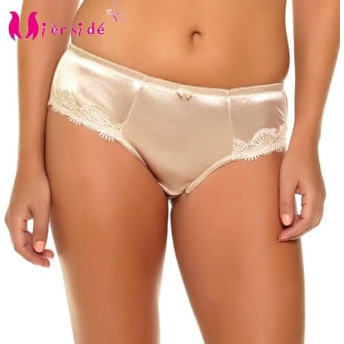 Mierside 954 5 Color Full Brief Plus size Everyday Panties Women Underwear XL 2XL 3XL 4XL 5XL 6XL 7XL