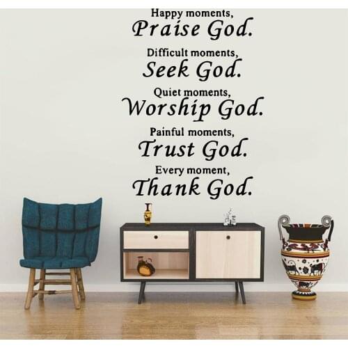 Fashionable Inspirational text Home Decor Vinyl Wall Stickers Kids Room Nature Decoration Art Mural