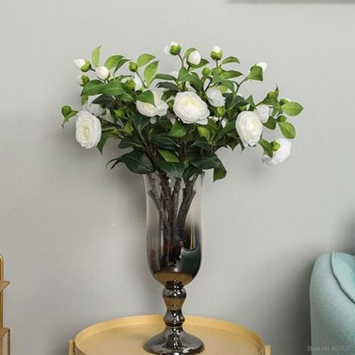 New Chinese-style simulation Rose branch Wedding road entrance arch decoration flores fake white roses