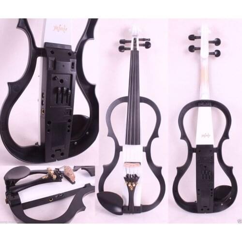 New 4/4 Electric Violin Solidwood Powerful Sound Big jack Small jack Master 303