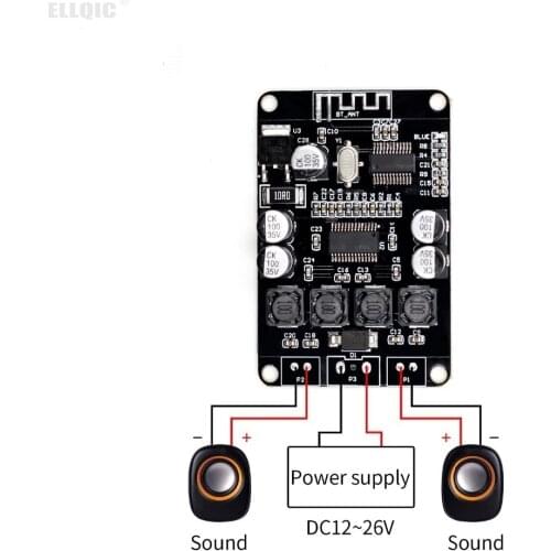 VHM - 313 TPA3110 2 x15w bluetooth digital power amplifier board bluetooth speakers for background music