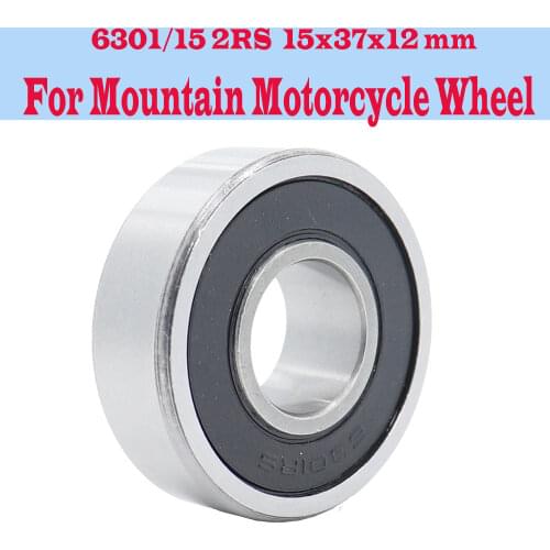 6301RS Bearing 153712 Non Standard Ball Bearings ( 1 PC ) 15*37*12 mm Outer Diameter 37mm